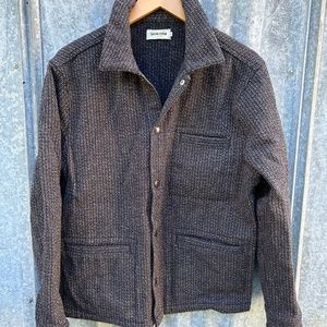 Taylor Stitch Decker Jacket in wool Beach Cloth